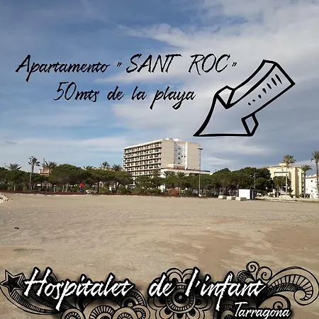 Apartamento Sant Roc Hospitalet De L'Infant Esterno foto